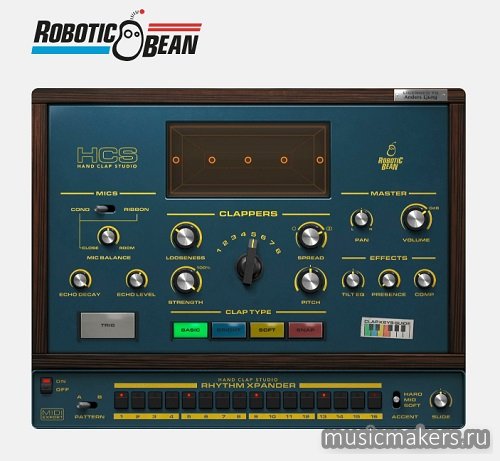 Robotic Bean - Hand Clap Studio 1.4.0 VSTi3, AAX x64 [R2R]