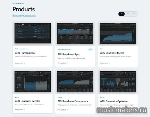 APU Software - APU Loudness Series v6.0.3 STANDALONE, VST, VST3, AAX x64 [R2R]