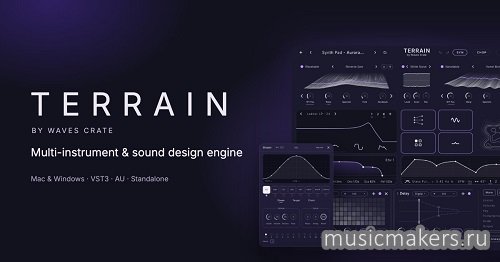 Waves Crate - Terrain 1.0.0 STANDALONE, VSTi3 x64 [L O S T]